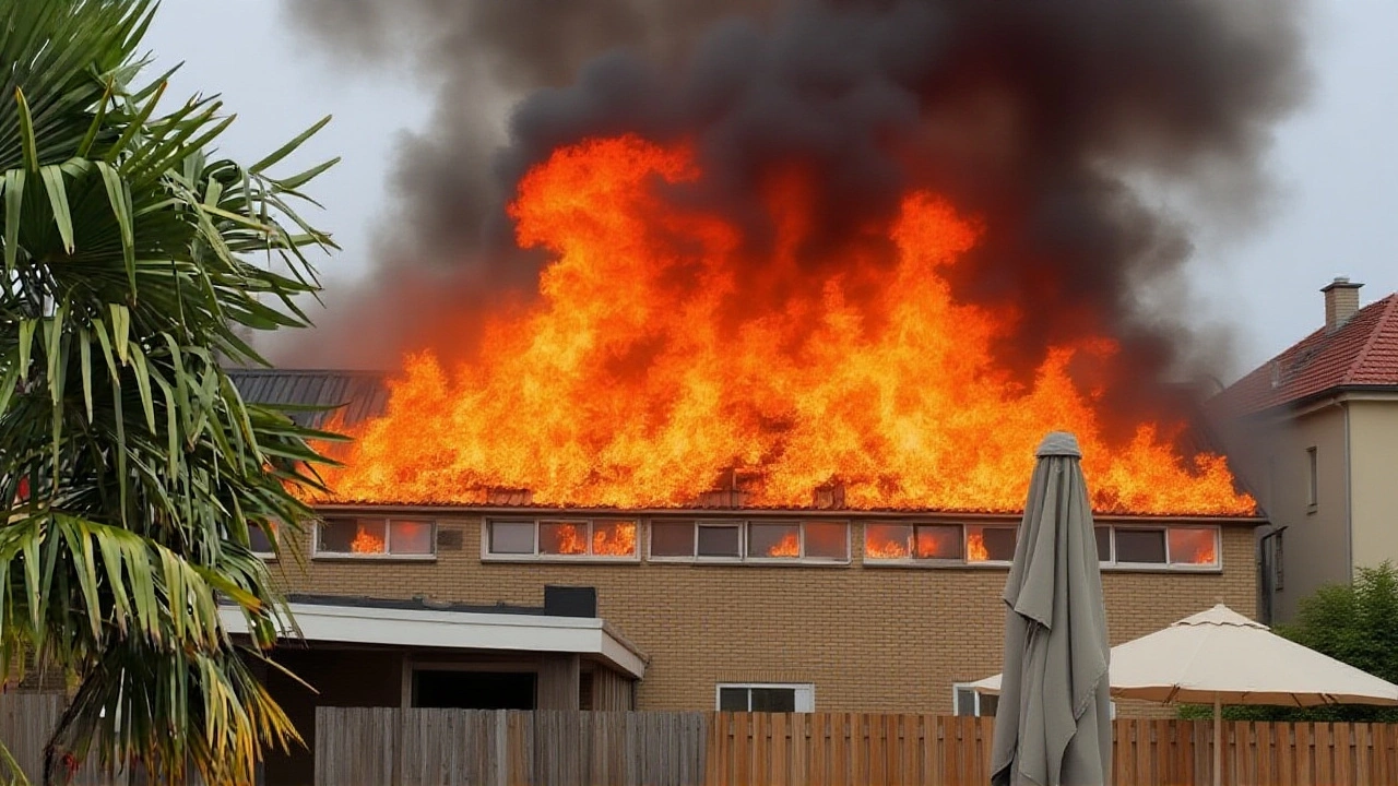 Woning en schuur volledig verwoest door brand tijdens renovatie in Halle